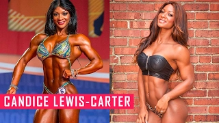 Female Bodybuilding Motivation with IFBB Figure Pro Candice Lewis-Carter | Fitness Babes