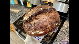 Baking Chocolate Cherry And Walnut Sourdough