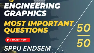 Engineering Graphics Important Questions | SPPU ENDSEM | #sppu #engineeringgraphics  #endsem