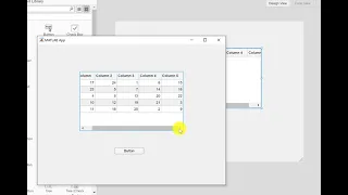 How to program Table in Matlab | Table UI Component | Matlab App Designer