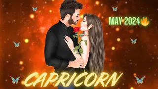 CAPRICORN ❤️ “THIS MAY HAPPEN OUT OF NOWHERE WITH YOUR PERSON, SO PREPARE” 💗🤯MAY 2024 LOVE TAROT🔥🔥