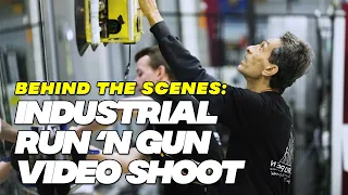 BEHIND THE SCENES: Industrial Video Shoot
