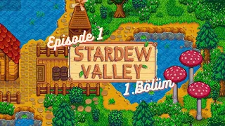 Stardew Valley Maceramız Başlıyor #1 - Our Stardew Valley Adventure Begins #1 #stardewvalley