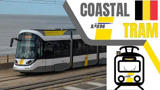 The Longest Tram Line in The World! | Coastal Tram (Kusttram) 🇧🇪🚋| Urban Transport #17