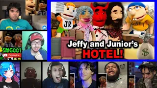 SML Movie: Jeffy and Junior's Hotel! REACTION MASHUP
