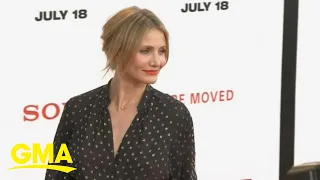 Cameron Diaz admits she almost never washes her face l GMA