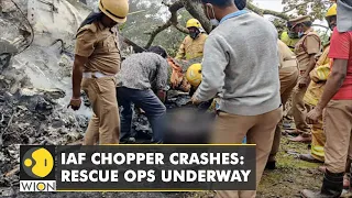 CDS Gen Bipin Rawat onboard chopper crashes; five bodies recovered, three injured rescued | Breaking