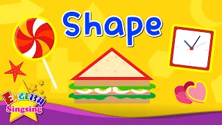 Kids vocabulary - Shape - Names of Shapes - Learn English for kids - English educational video