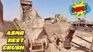 👹Super GIANT Rock Crusher in Action | Satisfying Stone Crushing | Rock Crushing at Another Level🦀