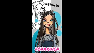 Amy Lee/ Evanescence/ Arwen's Dolls/ Illustration/ May 2024. #shorts