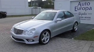 By 2009, Mercedes-Benz sorted out the W211 E-Class like this E350 AMG Sport *SOLD*