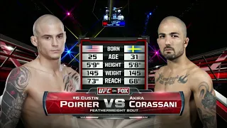 Dustin Poirier vs Akira Corassani UFC Fight Night FULL FIGHT Champions