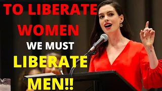 Anne Hathaway BEST speeches on paid family leave