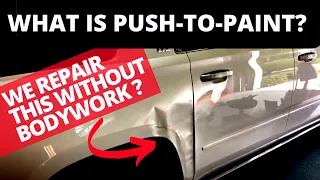 WHAT IS PUSH-TO-PAINT? / PAINTLESS DENT REPAIR