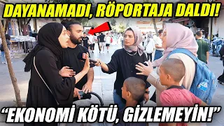 Kadının sözlerini duyunca dayanamadı, araya girdi..! | Sokak Röportajları