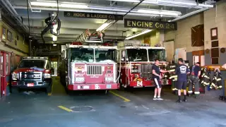 FDNY Engine 24 and Battalion 2 go on a multiple dwelling call