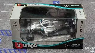 Bburago Lewis Hamilton Mercedes AMG Petronas F1 W10 1:43rd Die-cast Review