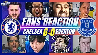 CHELSEA FANS REACTION TO CHELSEA 6-0 EVERTON | PREMIER LEAGUE