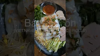 30 Popular Southeast Asian Recipes Series | Part 8 out of 30 Vietnamese Bánh cuốn #shorts #short