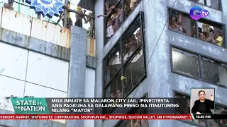 Mga inmate sa Malabon City Jail, ipinrotesta ang pagkuha sa dalawang preso na itinuturing... | SONA