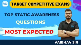 Top Banking Static Questions | Most Expected Static Awareness | Important Static Awareness Questions