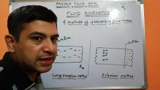 Fluid kinematics & description of fluid flows