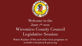 Wicomico County Council | June 1, 2021