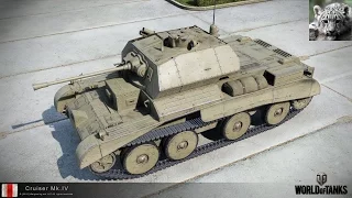 Отличный бой на Cruiser Mk. IV Невероятный нагиб в World of tanks