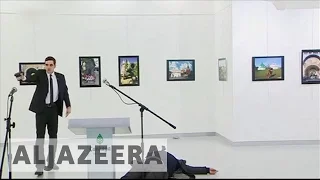 Russian ambassador shot dead in Turkish capital