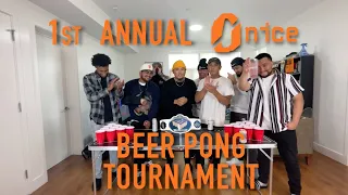 1st Annual Onice Beer Pong Tournament | First Round