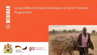 Using GRMs to Enhance the Delivery of Social Protection Programmes