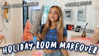 decorating my room for christmas 2020!  + room tour