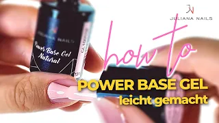 How to: So wendest du das Power Base Gel richtig an - Tipps & Tricks #powerbase #gellack