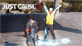 JUST CAUSE 3 FAILS: #3 (JC3 Funny Moments Compilation)