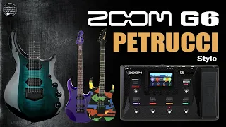 ZOOM G6 RECTIFIER Petrucci-based Distortion FREE Settings