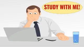 STUDY WITH ME ANIMATION (with focus music) 1 hour ||| Zenith