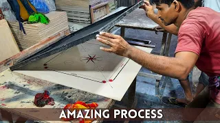 Amazing Process of Making Indian Carrom Board | Carrom Board Champion