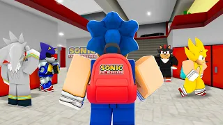 Joining SONIC SCHOOL In Roblox Brookhaven 🏡RP