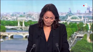 Leïla Kaddour fond en larmes en plein direct en annonçant la mort de Pascal Josèphe au 13h France 2