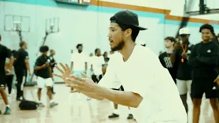 Devin Booker | Summer Workout with Jordan The Trainer | Perfect footwork with rare Kobe's on feet.