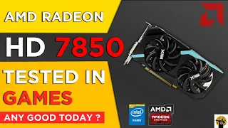 Can you still game on AMD HD 7850  today?