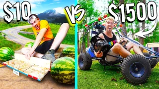 $10 VS $1,500 GO KARTS! *Budget Challenge*