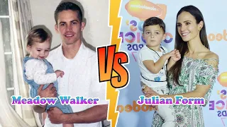 Meadow Walker Vs Julia Form (Jordana Brewster’s Son) Transformation ★ From 00 To Now