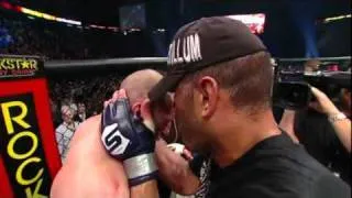 Antonio Silva bowed to Fedor Emelianenko