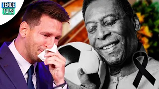 ASÍ SE DESPIDIÓ NEYMAR, MESSI Y CRISTIANO RONALDO DE PELÉ - MUERE EL REY PELÉ