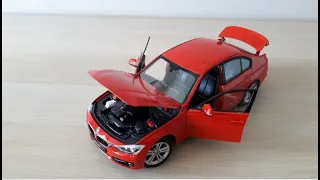 1:18 Welly Bmw 335i Diecast Model Car Unboxing