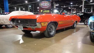 1970 Ford Torino GT Convertible 429 Cobra Jet 4 Speed in Orange on My Car Story with Lou Costabile