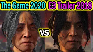 Ghost of Tsushima: 2020 ( VS ) E3 2018 ( Full Comparison )