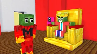 Quái Vật : Zombie Bị Oan x Búp Bê Cứu Squid Game  - Minecraft Animations