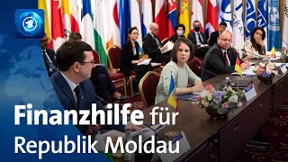 Geberkonferenz in Bukarest: Hunderte Millionen Euro Finanzhilfe für Republik Moldau